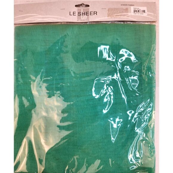 Runner 25" x 6 feet, Leiser Sheer Fabric Pack Teal Green & Purple Polyester Part - Picture 4 of 10
